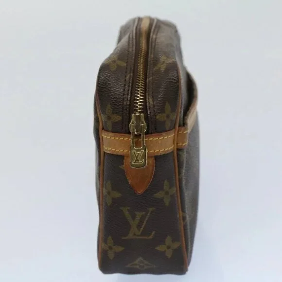 LOUIS VUITTON Monogram Compiegne 23 Clutch Bag
